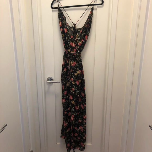 Reformation Hayworth Black Dress Carondelet XL - Picture 5 of 7